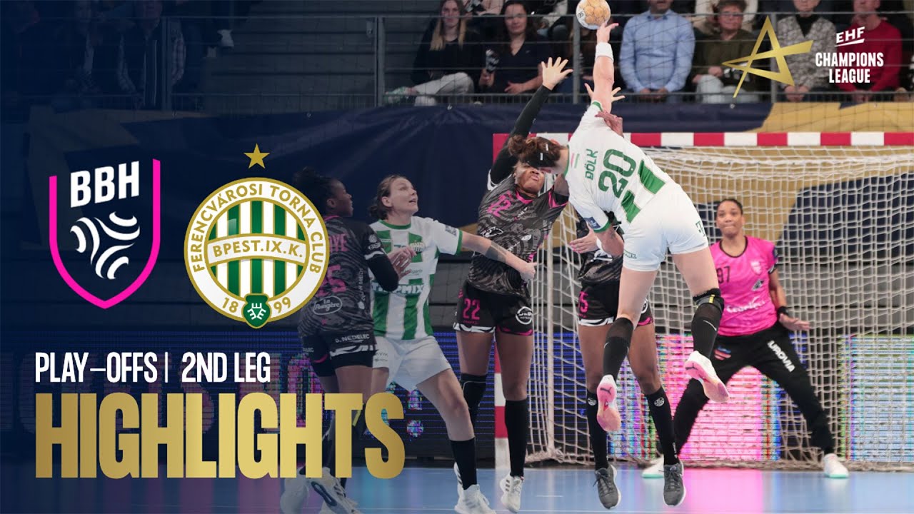Brest Bretagne Handball vs FTC-Rail Cargo Hungaria | Play-offs | EHF Champions League Women 2023/24