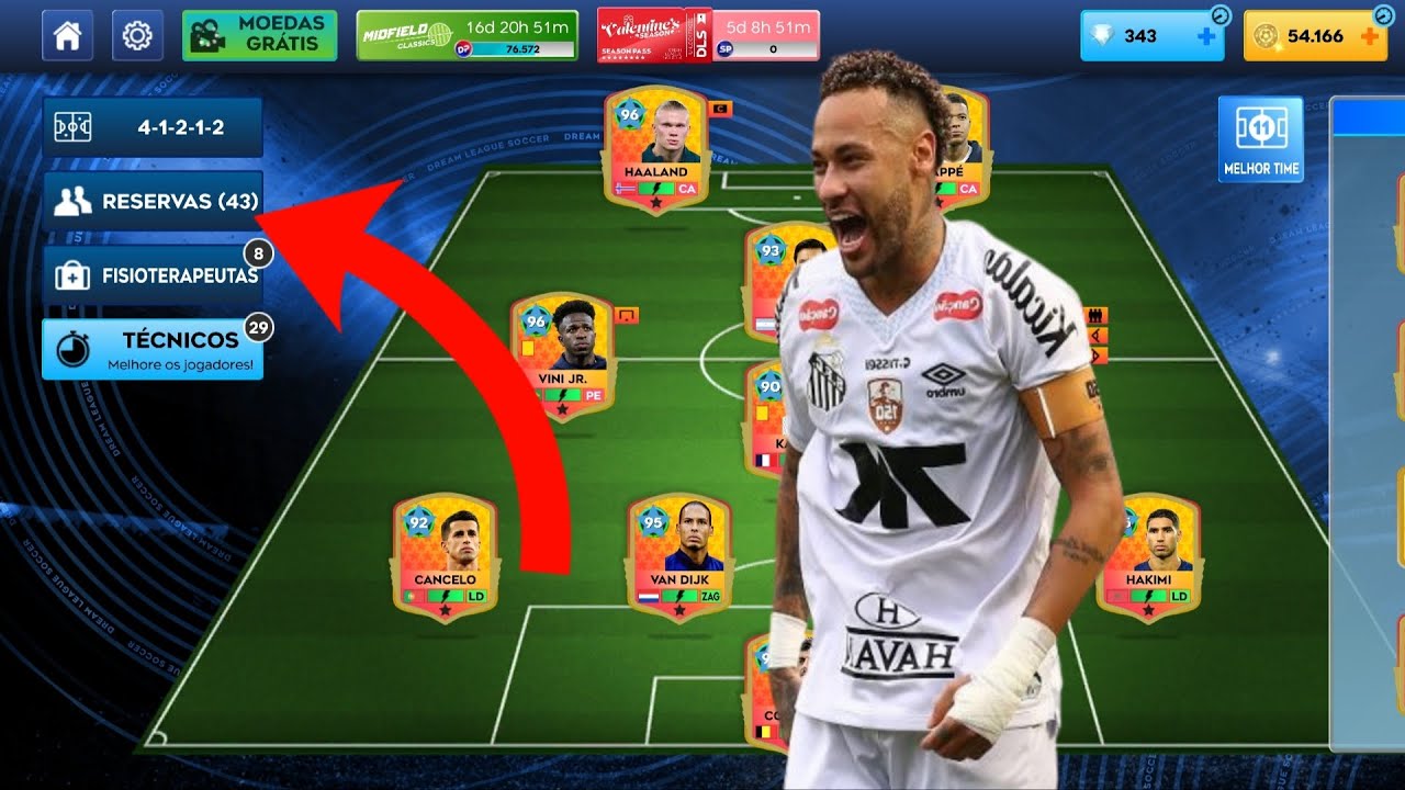 Como ter muitos jogadores upados no dls 26!