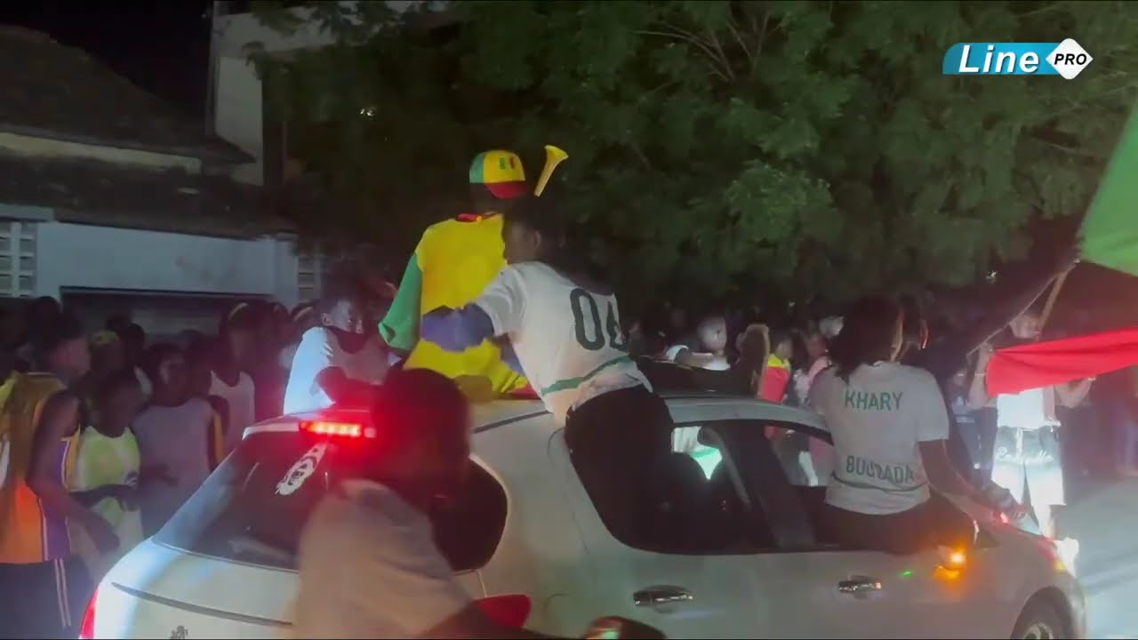 Sénégal Champion D'Afrique Le Jubilé Extraordinaire Dans Les Rues De Louga #can2025 
