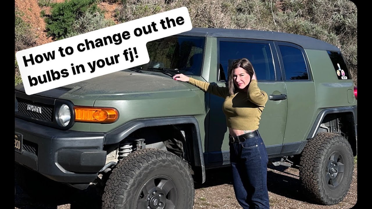 How To Change Out FJ Cruiser Bulbs!!