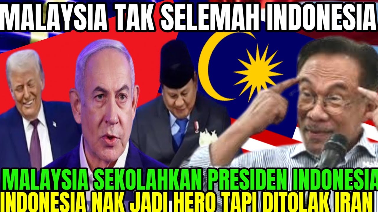 MALAYSIA TAK SELEMAH INDONESIA ‼️ MALAYSIA TAK IKUTI LANGKAH BODO INDONESIA. DALAM HAL INI 🇲🇾 BIJAK