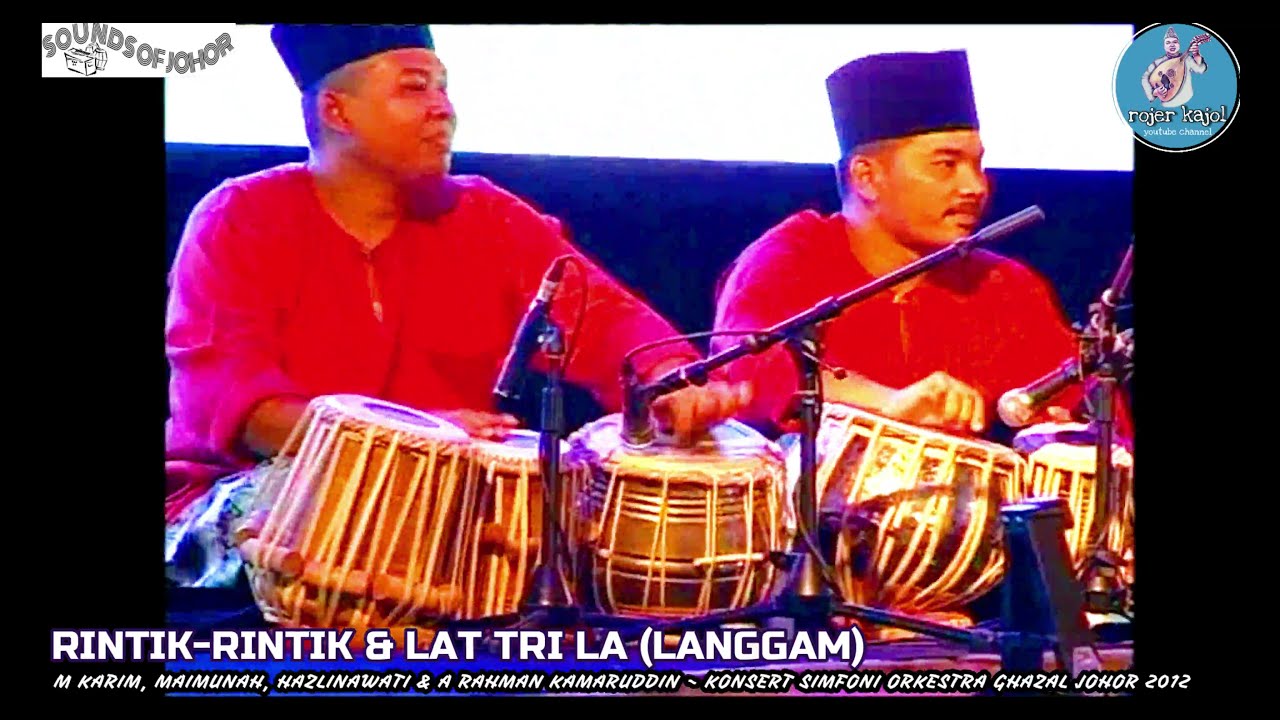 RINTIK-RINTIK HUJAN & LAT TRI LA - Sound Of Johor: EP 51 ~ Konsert Simfoni Ghazal Johor 2012.