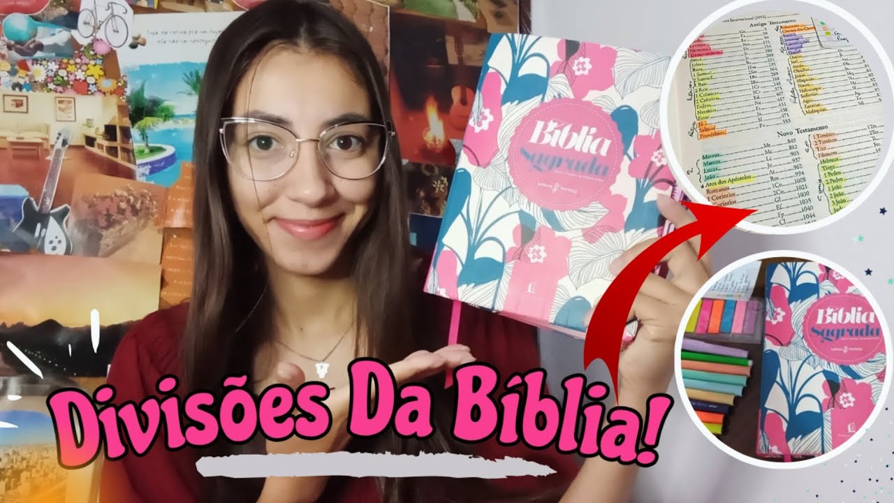 DIVISÃO DOS LIVROS BÍBLICOS 📚📖