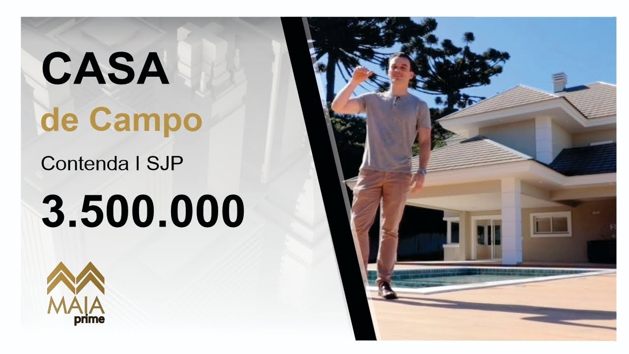 PROPRIEDADE ESPETACULAR NO BAIRRO CONTENDA - SÃO JOSÉ DOS PINHAIS - PR (R$: 3.500.000,00) CHÁCARA