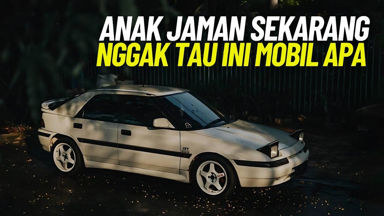 Mazda Astina Mobil Liftback 90an Bermata Genit