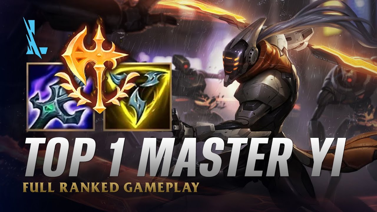 Wild Rift MASTER YI - TOP 1 PROJECT Yi S15 Ranked Gameplay + Build