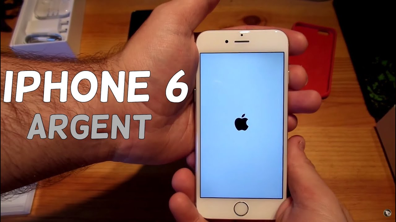 UNBOXING IPHONE 6 ARGENT !