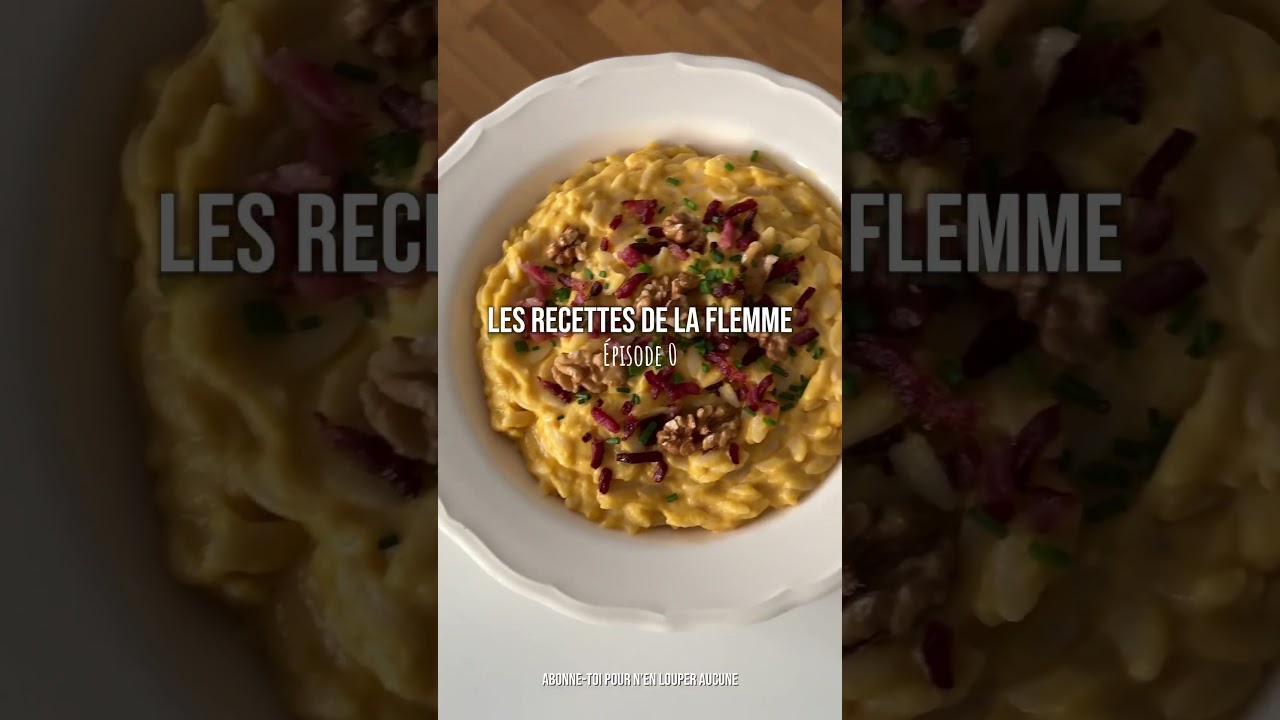 Les recettes de la flemme, &eacute;pisode 0  #recettefacile #recettes #recetterapide