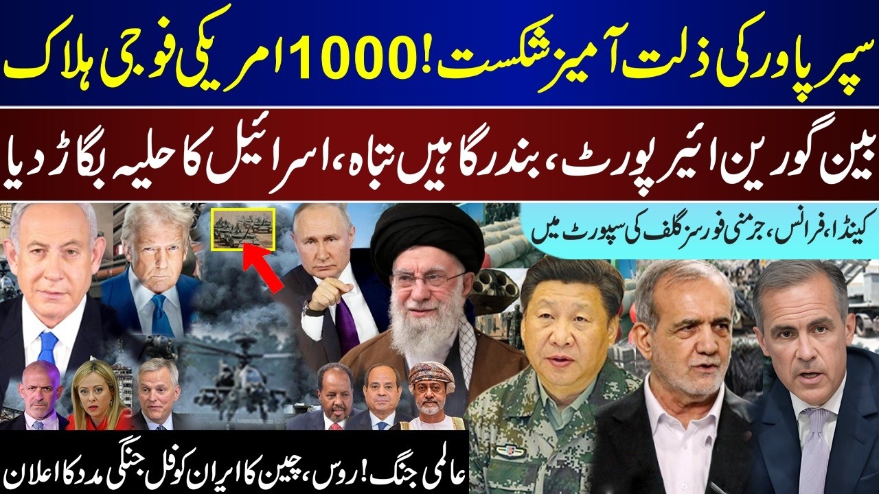 Massive Breaking, 1 Thousand US Confirm, Iran Response Ben Gurion, West Comes, China Russia| Mar 6