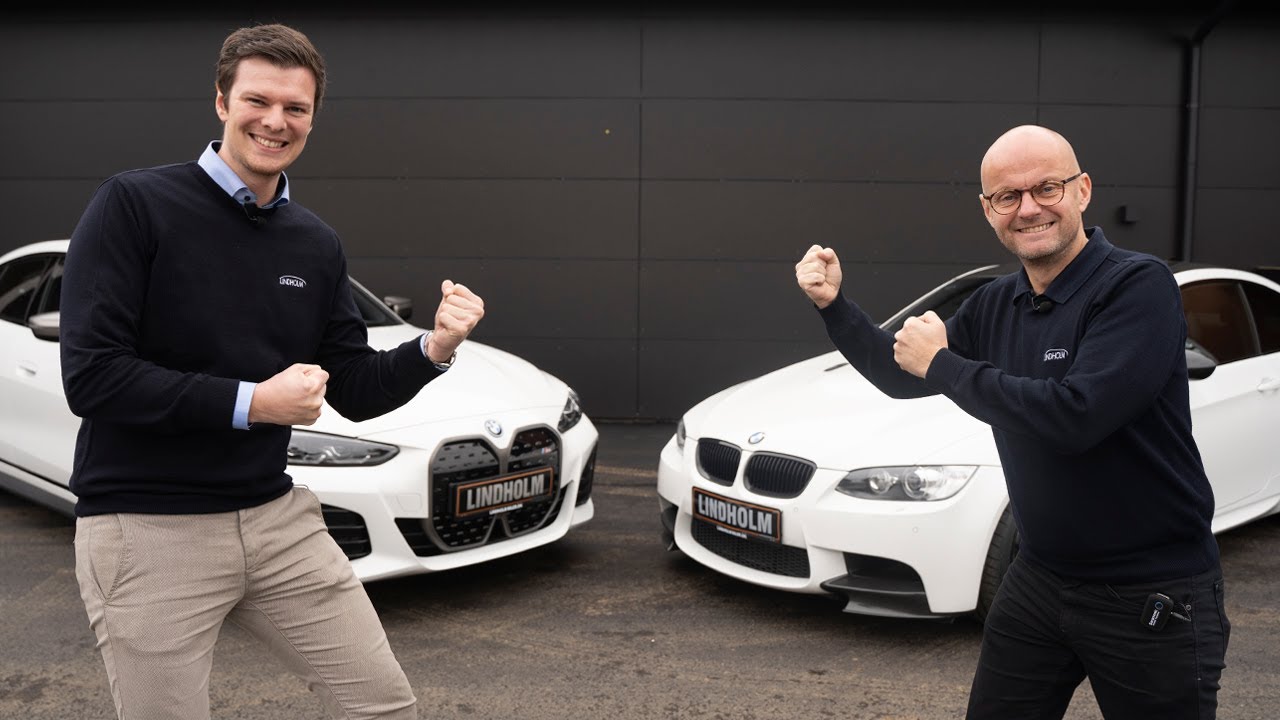 Thomas' BMW I4 M50 møder Henriks BMW M3 i denne uges afsnit af Lindholm TV 🎥