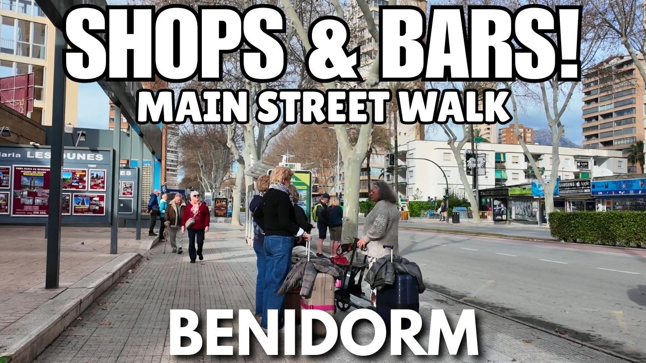 Benidorm: Must-Visit Bars, Shops & Terraces! 🍺┃Main Street Walking Tour