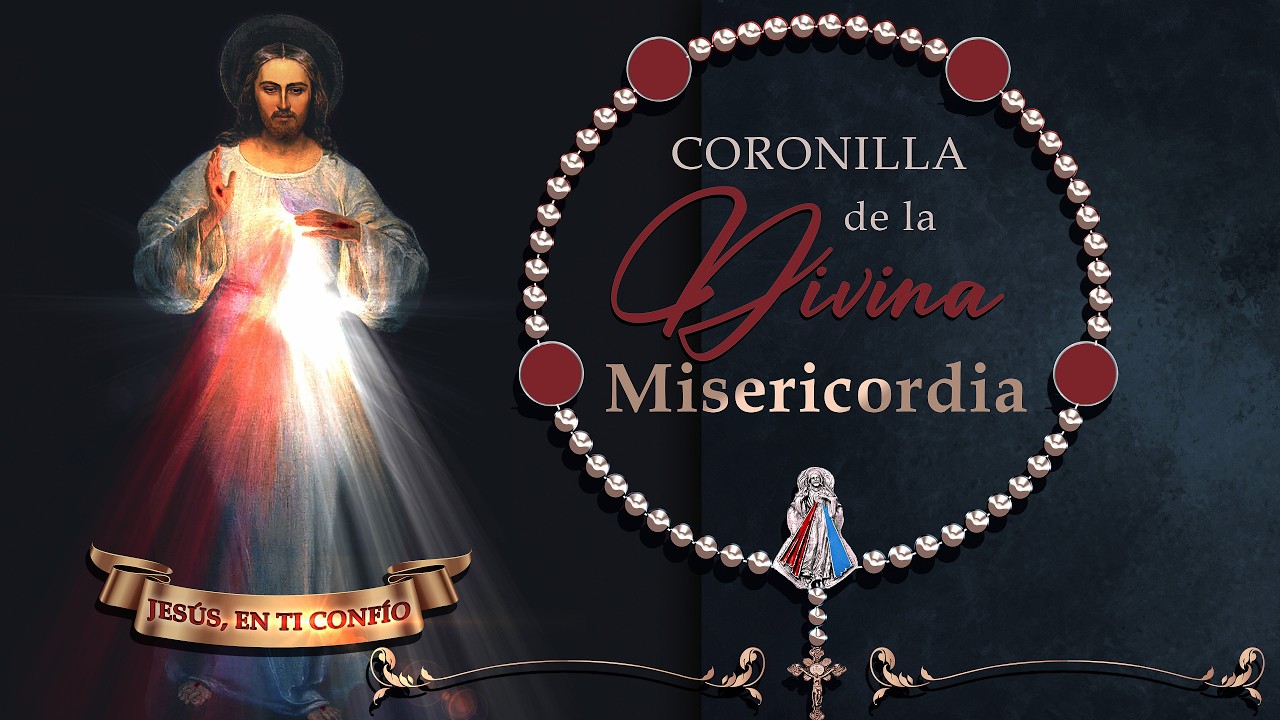 CORONILLA DE LA DIVINA MISERICORDIA ♥️🤍 Consagración a Jesús Misericordioso