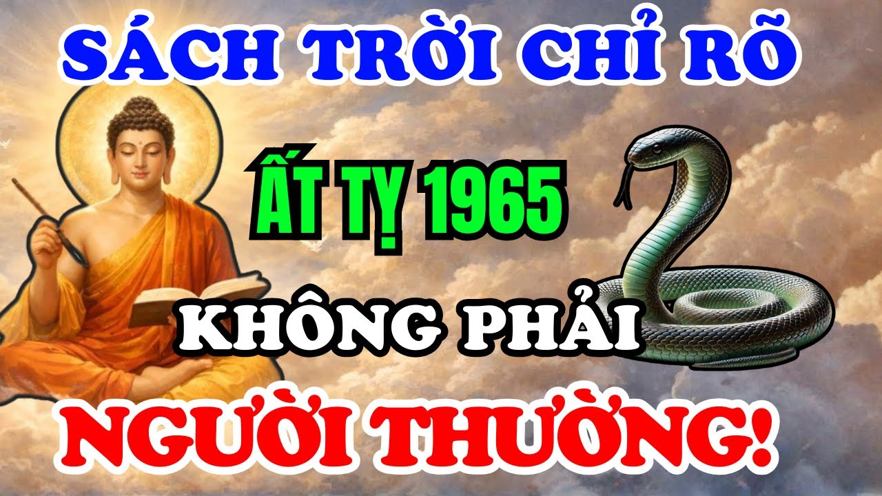 Ất Tỵ 1965 –Cuộc Đời Khổ Vì Có Căn Trả Nghiệp, Nhưng Hậu Vận Là Đại Phúc Nếu Hiểu Được 7 Điều Này!