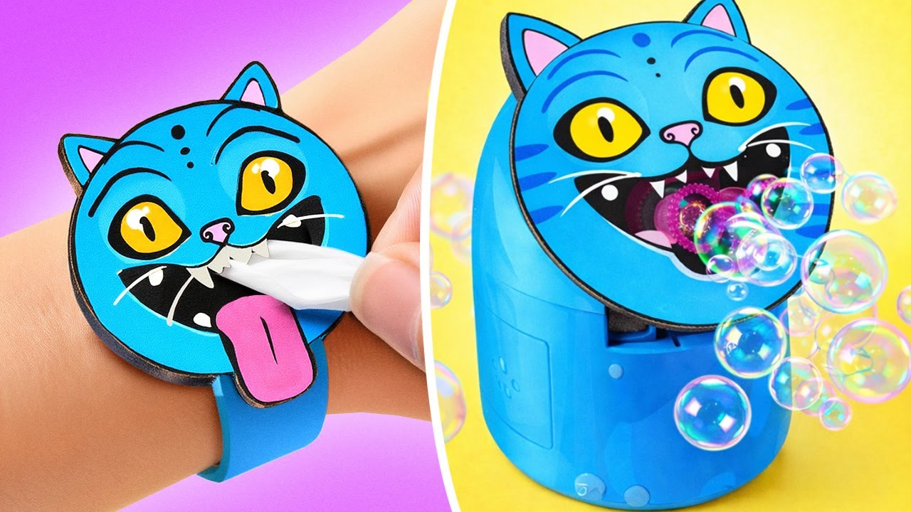 Руми вылезает из тюбика с краской 🤣🎨 Самые весёлые картонные поделки K-pop Demon Hunters 🤪