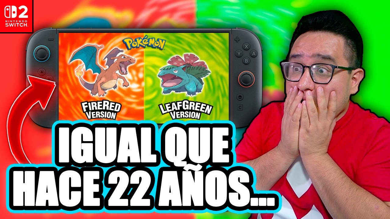 🔥Pokémon FireRed en Nintendo Switch 2 EN VIVO 🔥