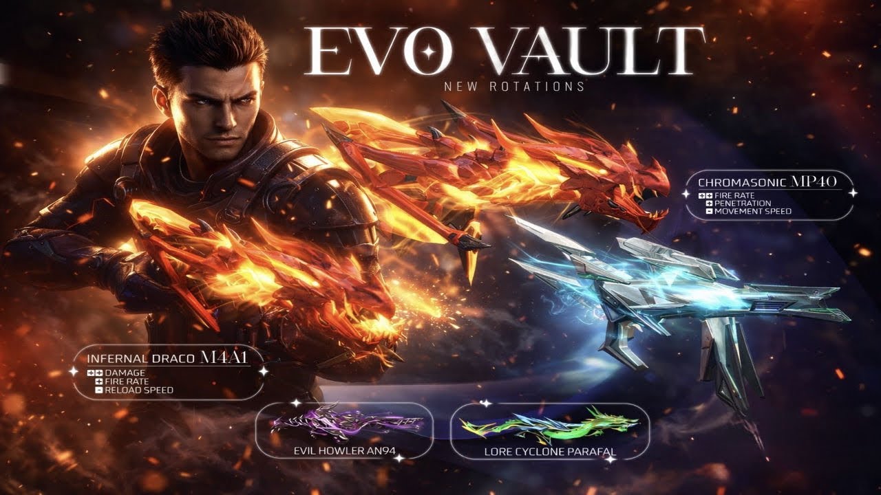 EVO VAULT OPENING 😍 | Got Legendary EVO Gun in Free Fire!