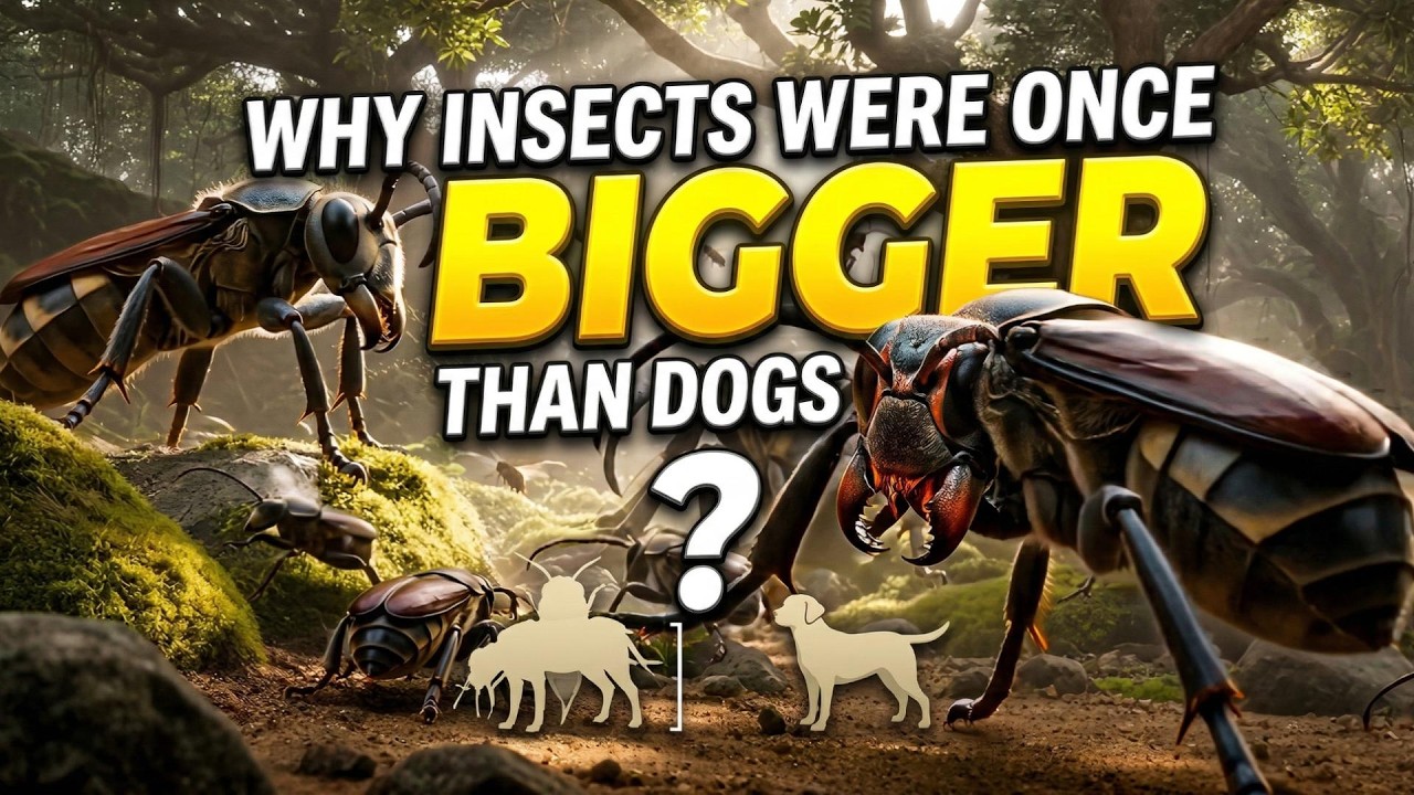 Why Insects Were Once BIGGER Than Dogs (The Answer Is Terrifying)