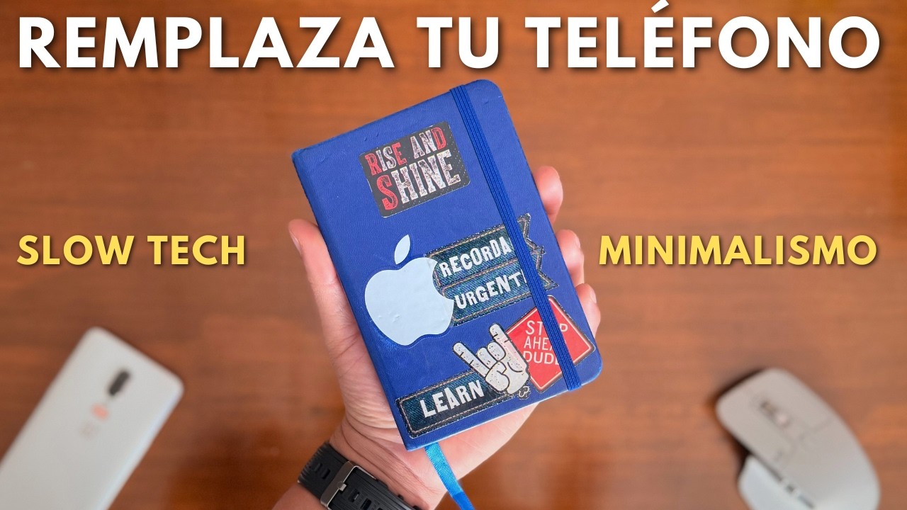 ELIMINA La Adicci&oacute;n Al Celular! Simplifiqu&eacute; Mi Vida con un Cuaderno Com&uacute;n 📓 | Minimalismo Digital