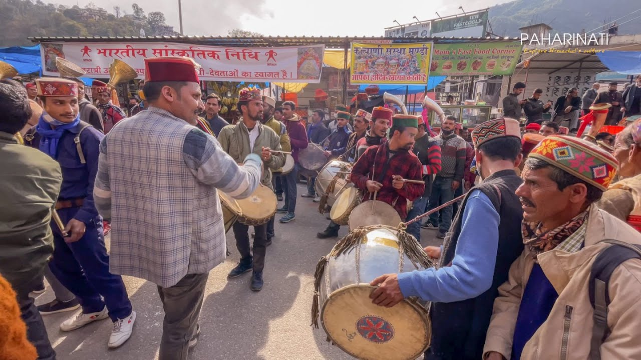 देव शुकदेव ऋषि जी (शार्टी) व शुकदेव ऋषि जी (थट्टा) का मंडी शिवरात्रि 2022 आगमन