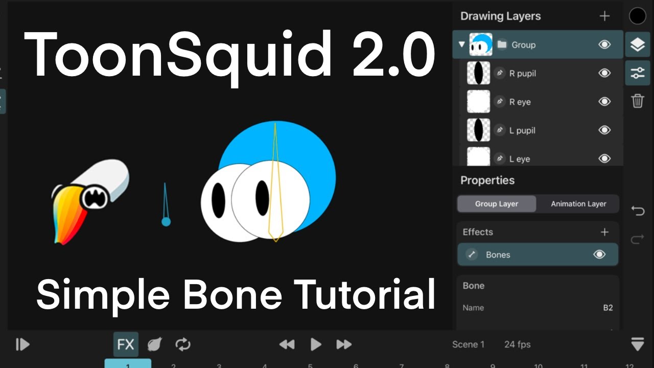 ToonSquid Bones Tutorial