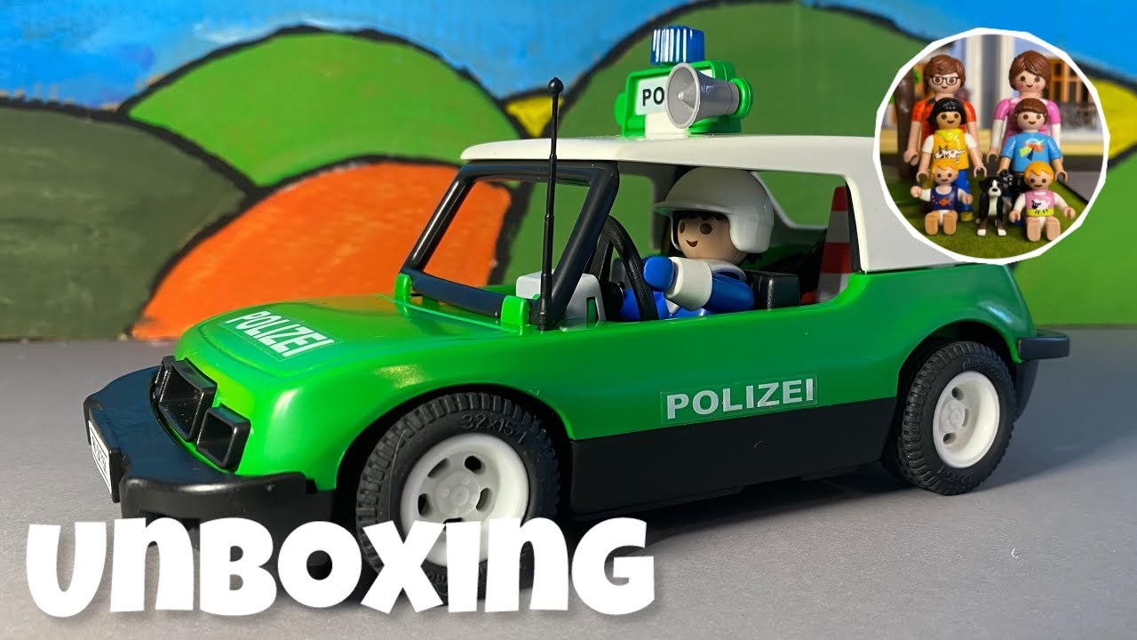 Unboxing Playmobil Klassik Polizeiauto | Unboxing Video