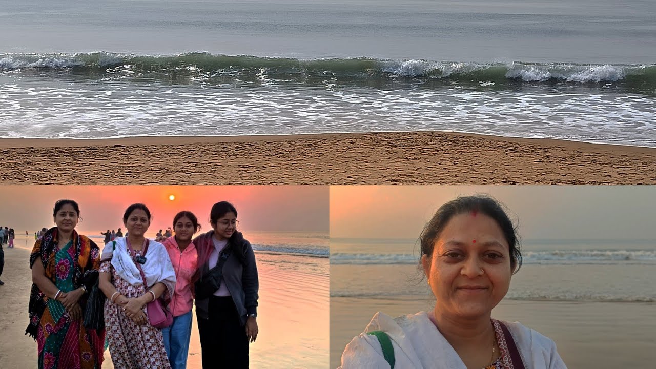 পুরীর প্রথম দিনের সূর্যোদয় থেকে সমুদ্রের স্নান। #viralvideos #purivlogs #travelblogger #puri #viral