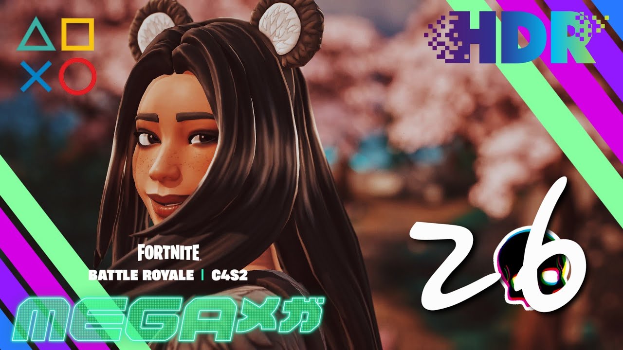 FORTNITE Battle Royale Chapter 4 Season 2 PANDA TEAM LEADER Skin Showcase PS5 Gameplay 4k HDR 60 FPS