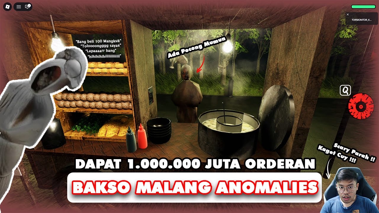 AKU BERHASIL MENGUMPULKAN 1.000.000 JUTA ORDERAN DI GAME BAKSO MALANG ANOMALIES !!!