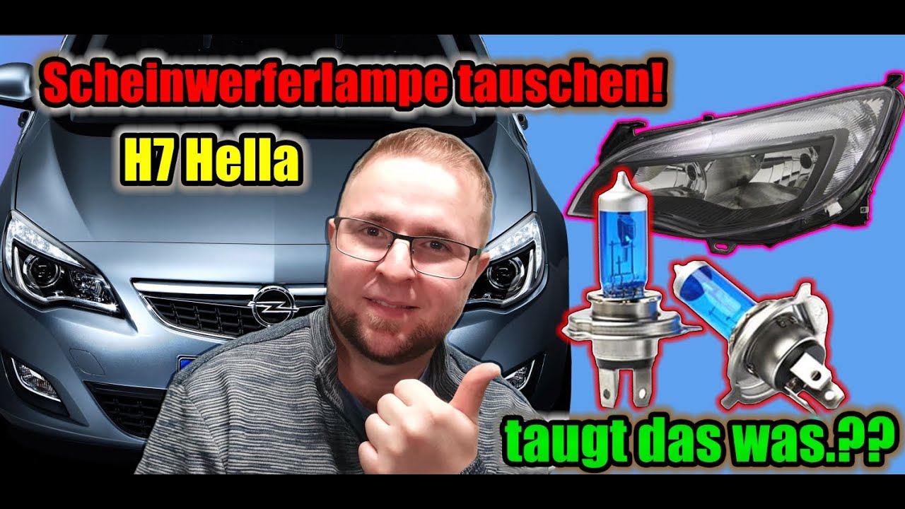Opel Astra J 1.4 Turbo - H7 Glühbirne wechseln wie ein Profi! 💡🚗 So hast du wieder einen Durchblick