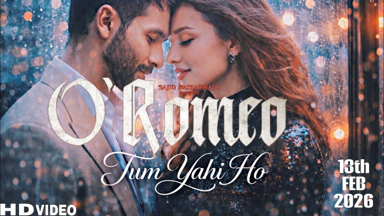 O Romeo | Tum Yahi Ho | New Song | Arijit Singh | featuring Shahid K | Tripti D | By Singfinity