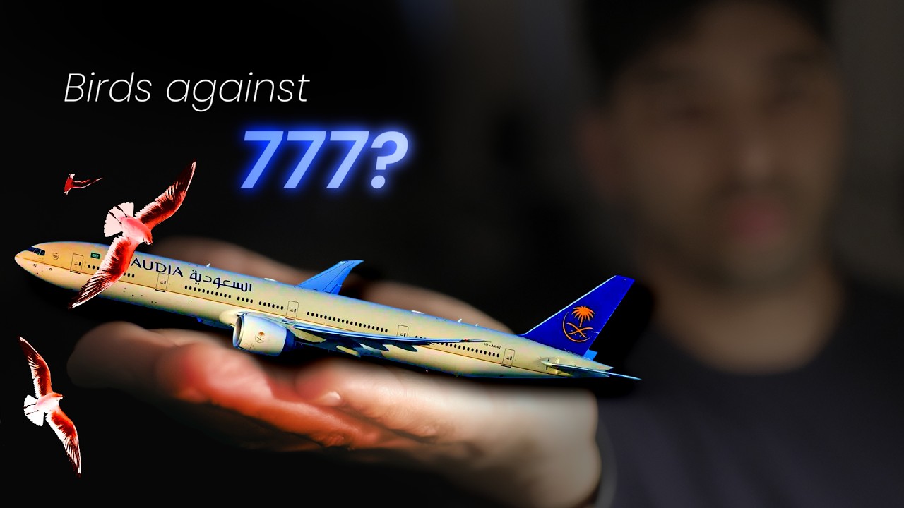 SAUDIA FLIGHT SV340 : What happens when Birds Hit a Boeing 777? 
