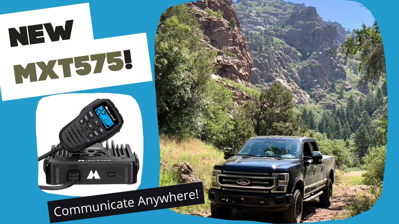 Installing the Midland MXT575 GMRS Radio on a 2022 Ford F-350 Super Duty Tremor