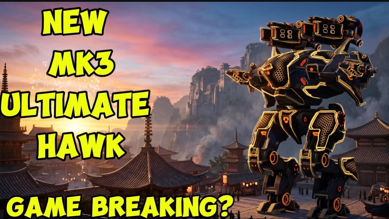 😱THIS Ultimate Hawk is COOKING the entire META!🔥| War Robots