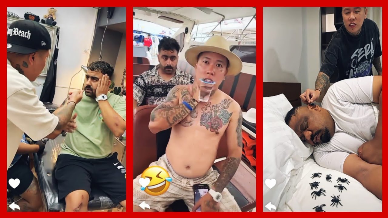 مقلب الوشم في بن عمي و العنكبوت في دحدوح 🕷️🤣 \ سنابات بوشنب