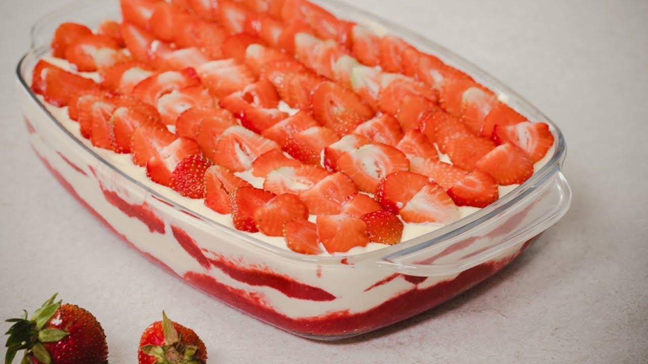 Przepis na TIRAMISU z truskawkami! 🍓Jak zrobić?  | Sugarlady