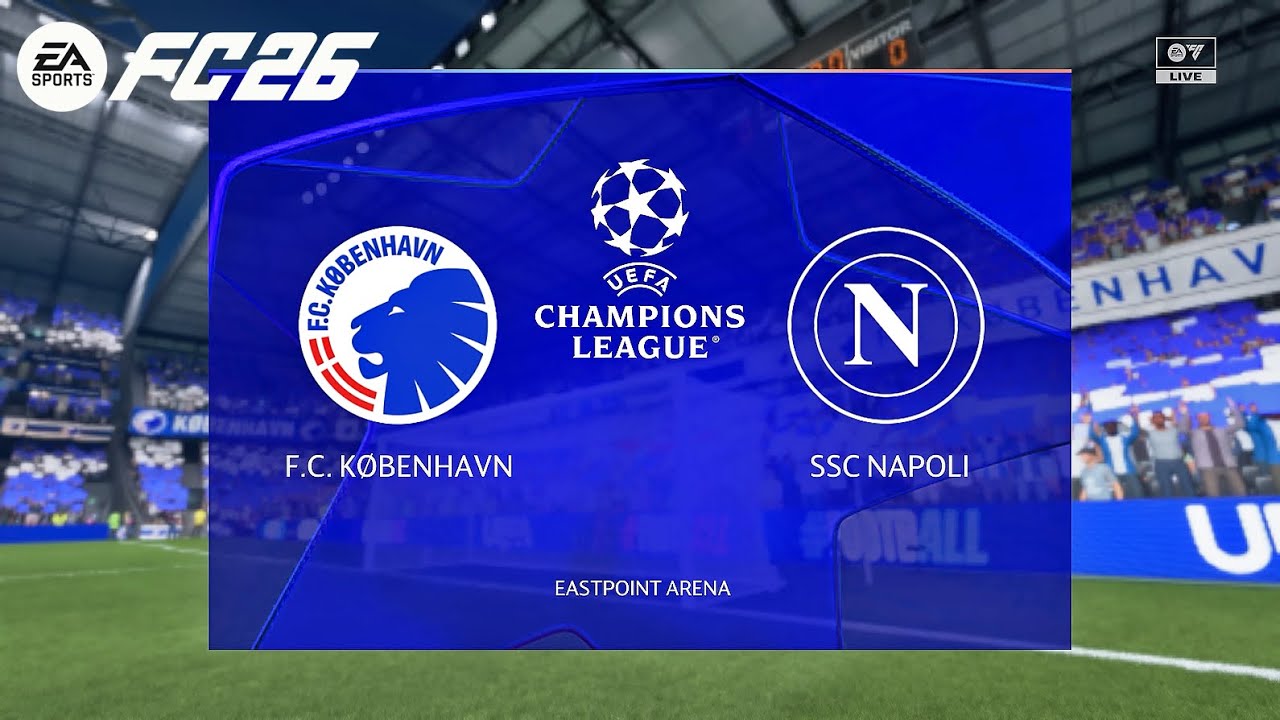 FC 26 - COPENHAGEN vs NAPOLI | Champions League 2025/26 Giornata 7 – Pronostico & Formazioni