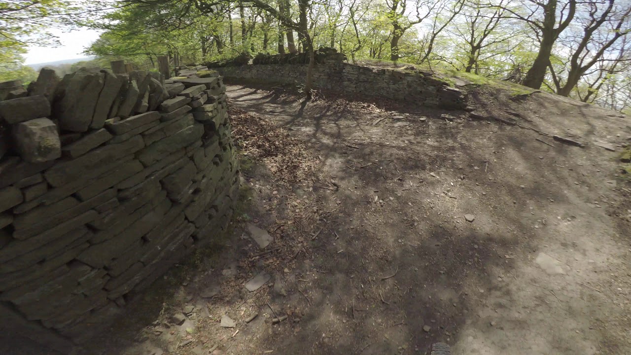 Alternative route through southowram woods