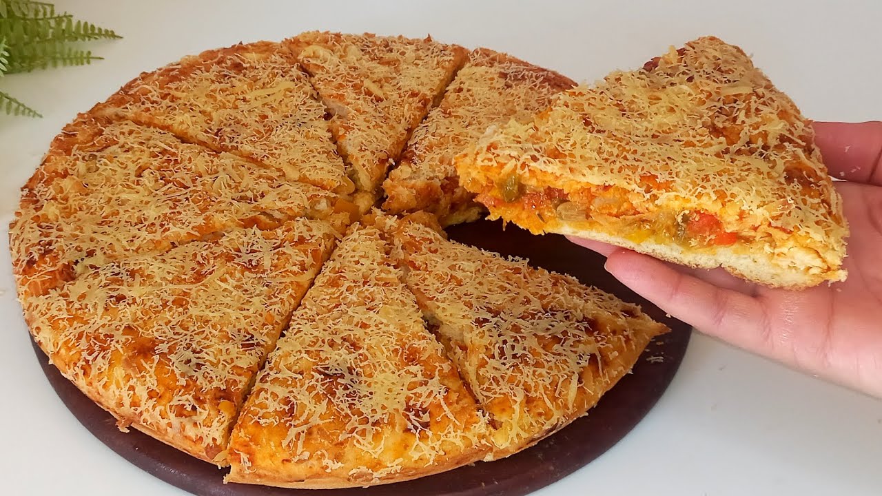 سجلوها عندكم غادي تنفعكم فرمضان🌜فطيرة أو خبزة معمرة بعجين هش وحشوة لذيذة جدااااا 👌😋