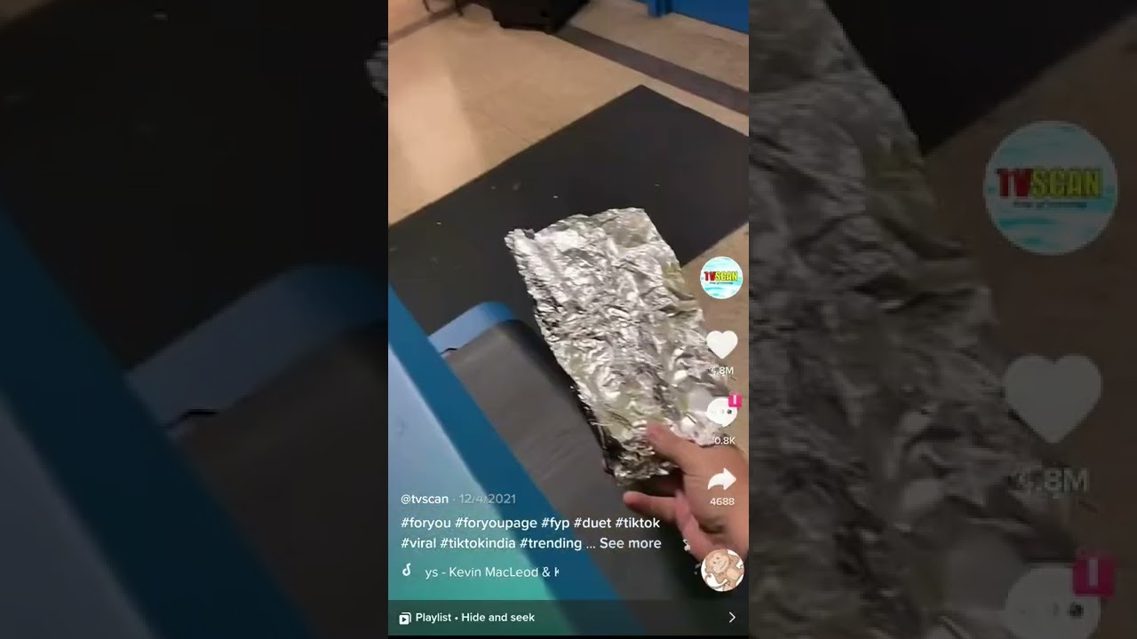 #xray #machine #test  #aluminium foil block the knife from showing in the x Ray machine in airport.