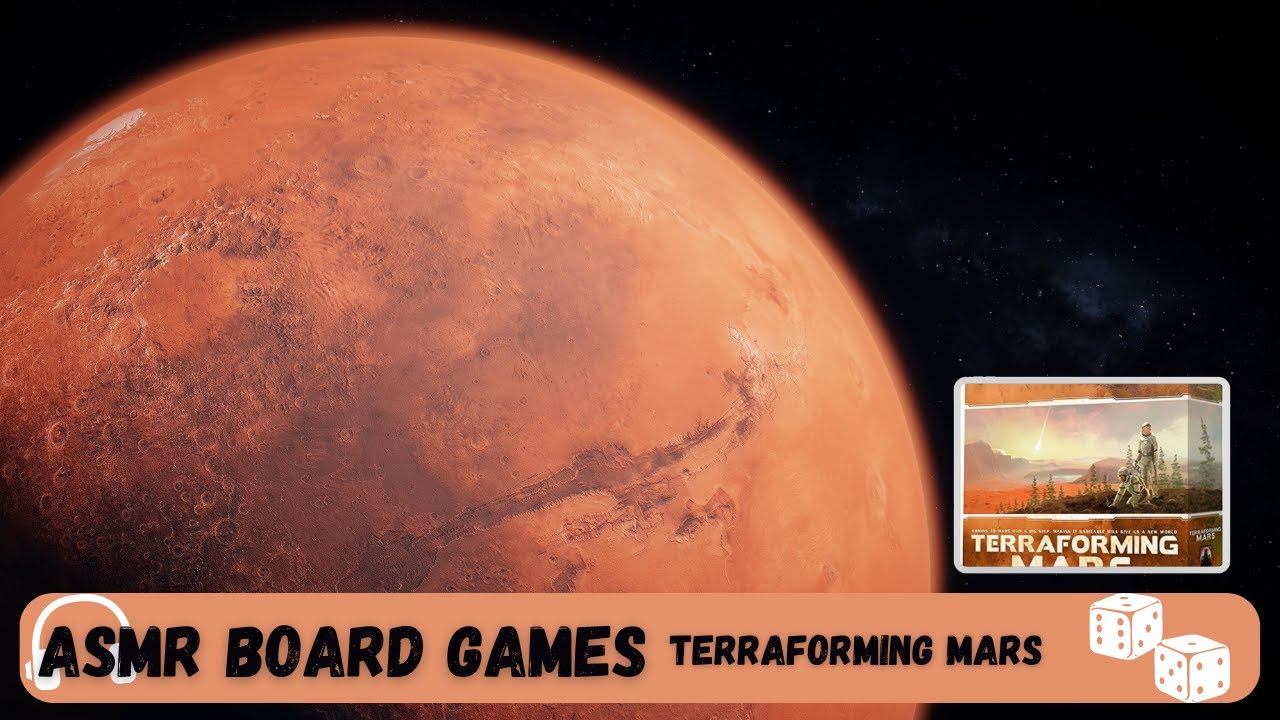 ASMR Board Games | Terraforming Mars