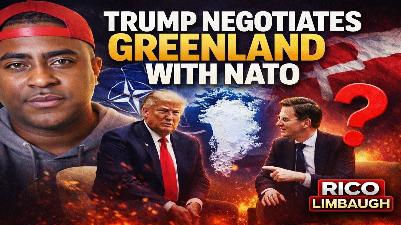 Trump Negotiates Greenland With NATO 🤯 Denmark Left Out of the Room 🇩🇰 | Rico Limbaugh