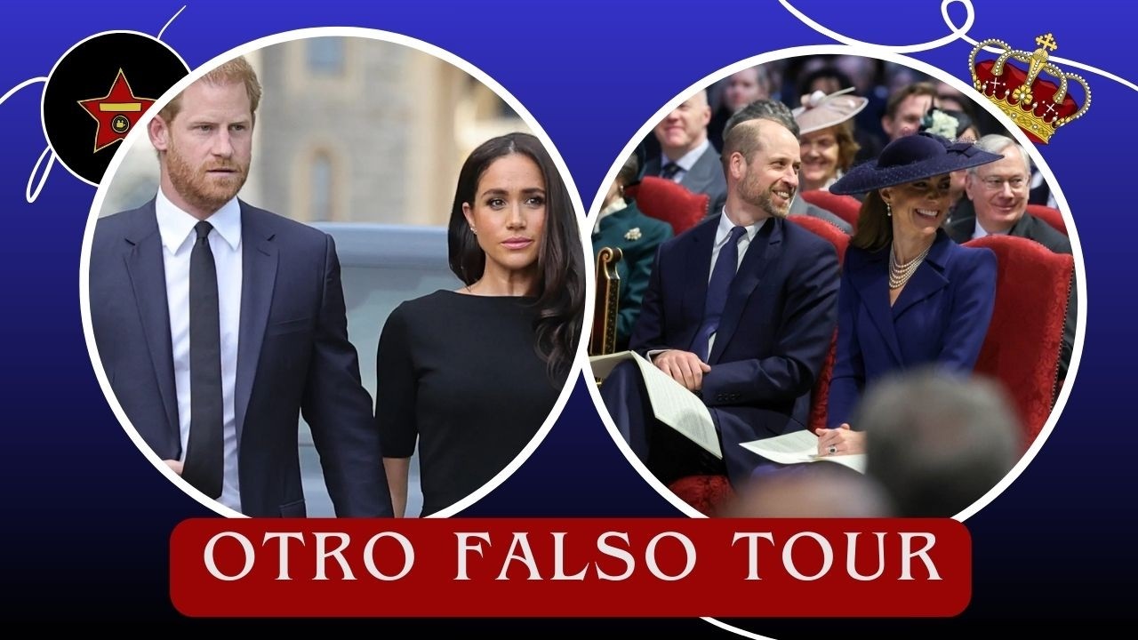 Otro falso Tour de Meghan y Harry + día de la Commonwealth + la ruptura de William y Catherine