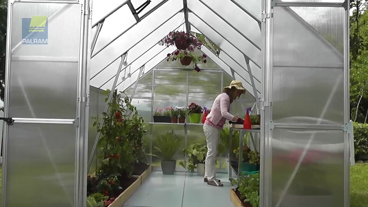 Greenhouse Essence&trade; 8x12 by Palram - Canopia | For Spacious Gardening