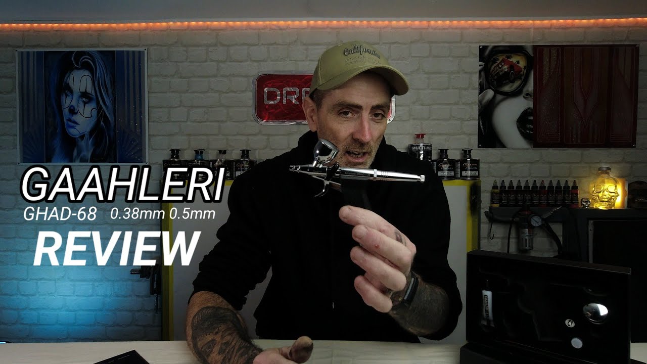 GAAHLERI GHAD-68 TRIGGER AIRBRUSH REVIEW
