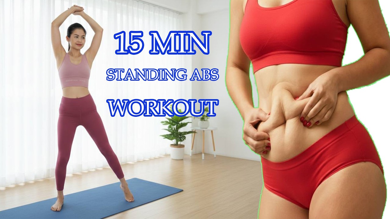 🔥 BEST STANDING ABS WORKOUT AT HOME | FLAT BELLY | KNEE FRIENDLY | NO EQUIPMENT 🔥