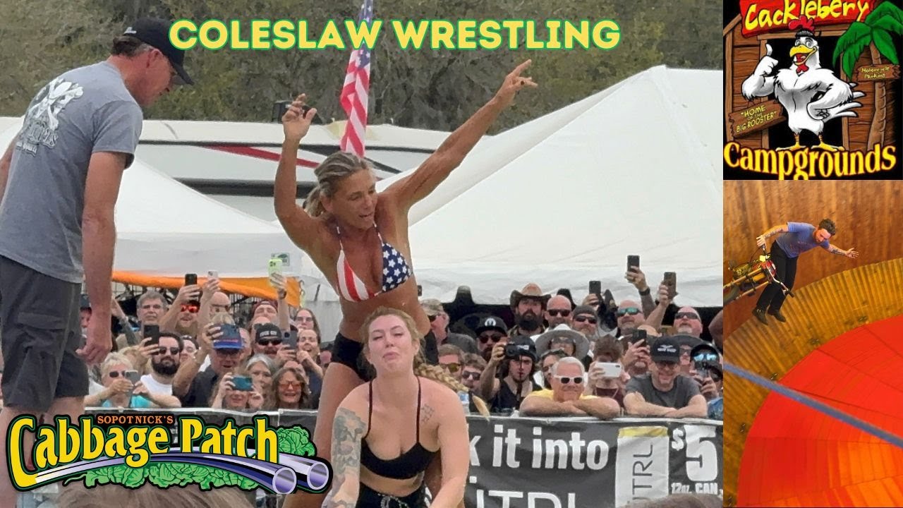 Daytona Bike Week 2025 | Cabbage Patch Coleslaw Wrestling & Wall Of Death