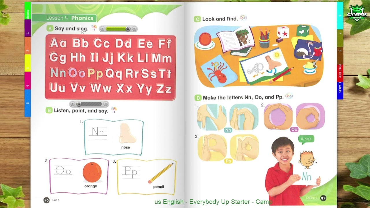 Everybody Up Starter - Unit 5 - Animals - Lesson 4 - Phonics
