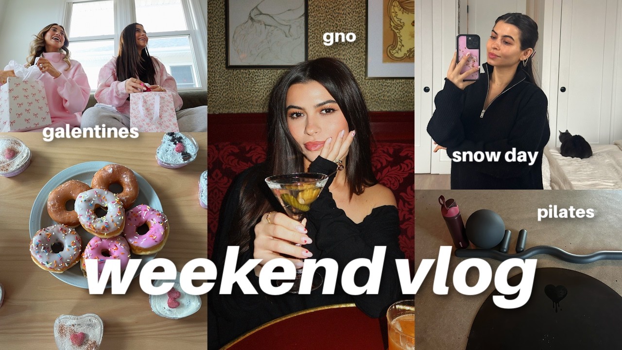 A Weekend in My 20s | GNO, Galentine’s at Brookes & a cozy Sunday