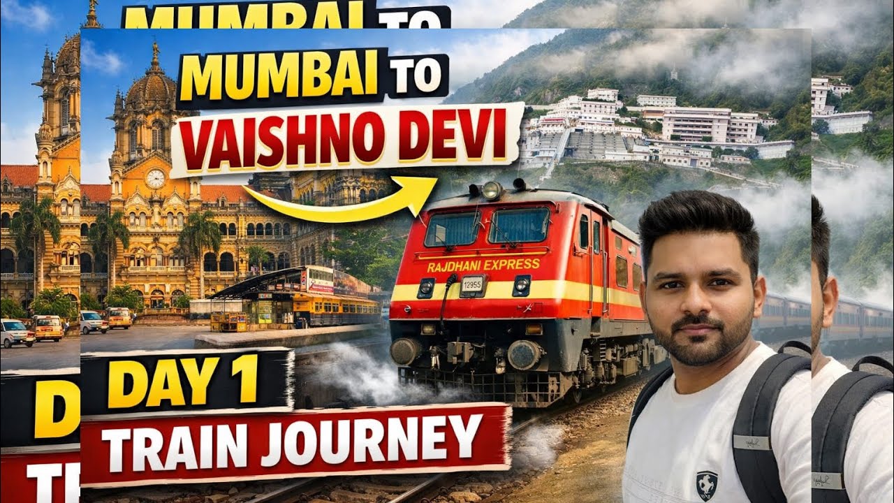 Train Journey Experience || Mumbai to Vaishno Devi Yatra Part 1 | | Full Travel Vlog 2026