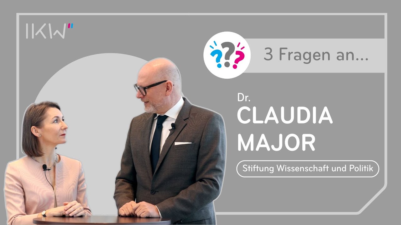 3 Fragen an Dr. Claudia Major